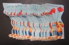 Wholesale Lot of 100 Old Vintage 1950's - Children's VALENTINES - WALK ON AIR