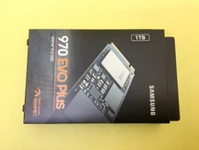 Samsung 970 EVO Plus 1TB M.2 PCIe NVMe Internal SSD MZ-V7S1T0B/AM New Sealed