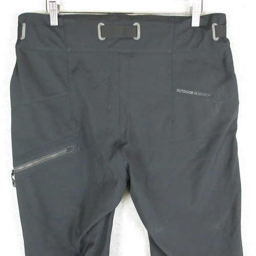 Outdoor Research Pants Mens Large Black Iceline Pants Ice Climbing Trekking - Picture 7 of 13