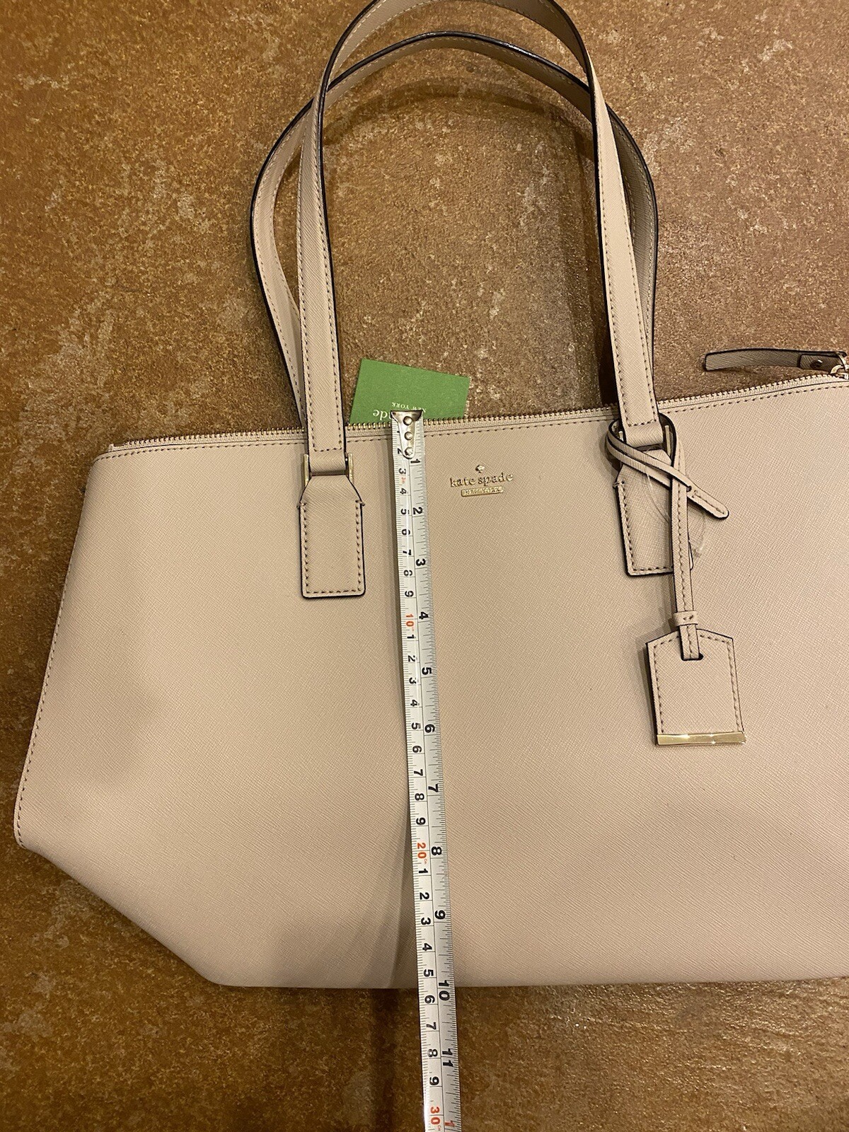 New Kate Spade Cameron Street Lucie Tote, Tusk image 10