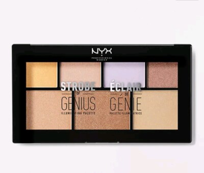 NYX Strobe of Genius illuminating Palette Highlight STGP 01 New