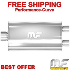 3 3 - 5x11 Oval 22 Magnaflow Muffler Ss 12590 3 3 - 5x11 Oval 22 Magnaflow Muffler Ss 12590