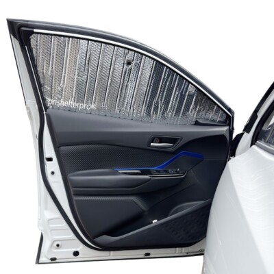 Fit For Toyota CHR 2018-2023 Side Window Black Silver Privacy