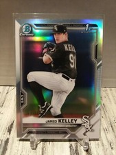 NON AUTO 2021 Bowman Chrome 1st Jared Kelley Refractor 143/499 White Sox ROOKIE