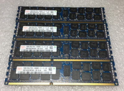 64 GB RAM Servidor SK Hynix 4x16GB 2Rx4 PC3-14900R DDR3-1866 ECC