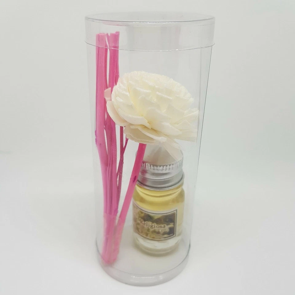 small aroma oil reed diffuser set relaxing home fragrance air fresh rattan stick - Image 2 of 4