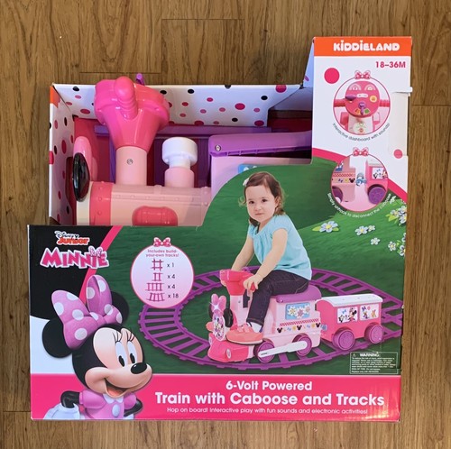 Disney Junior Minnie Train With Caboose 