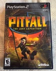 Pitfall: The Lost Expedition (Sony PlayStation 2, 2004)Working, Game Disc & Case