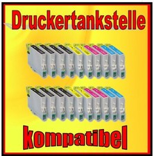 20x Cartuccia per EPSON STYLUS C86 Photo CX3500 CX3600 sostituisce T0441-T0444 T0445