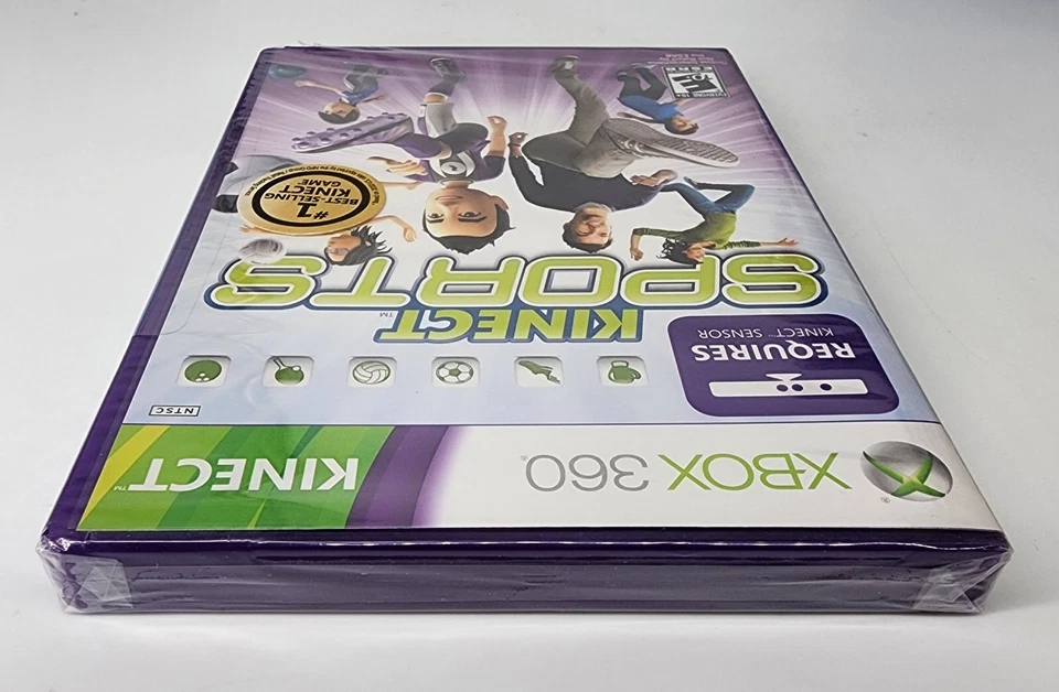 BRAND NEW & FACTORY SEALED Kinect Sports (Xbox 360, 2010) - FAST SHIPPING! - Image 4 of 4
