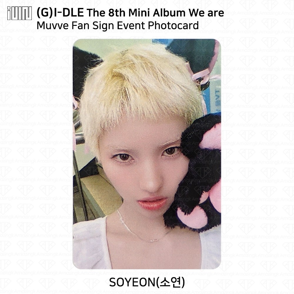 G)I-DLE IDLE I-DLE The 8th Mini Album We are Muvve Fan Sign Event