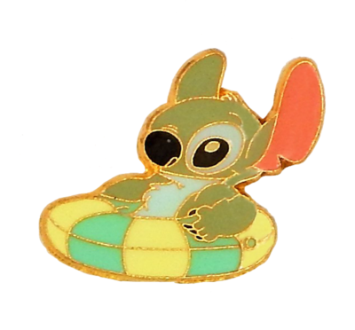 Stitch Pool Raft Pin En Stitch