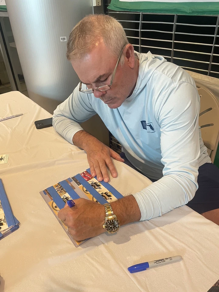 JSA 2023-24 Signed Upper Deck Bruins Centennial #35 Autographed Adam Oates 608 - Image 4 of 4