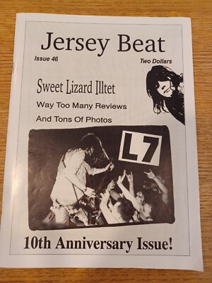 jersey beat fanzine   issue 46 new faces of '82 pop hardcore garage