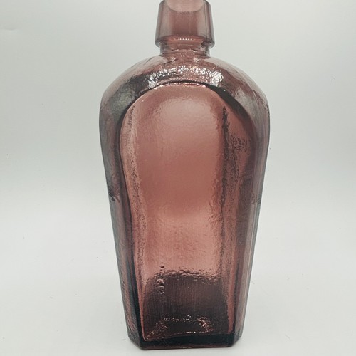 Straubmullers Elixir Tree of Life Vintage Amethyst Purple Glass Bottle Wheaton - Picture 5 of 11