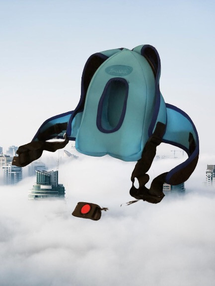 Coussin protecteur dos Kinespin contre escarres et plaies avec housse respirante amovible