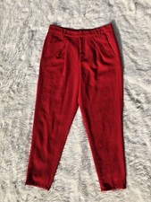 Nine West Jeans Dress Pants Trousers Red Charlotte Womens 2/26 Careerwear Style