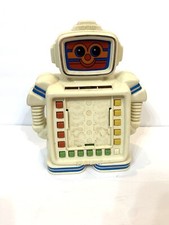 Vintage Alphie 2 PlaySkool FOR PARTS/REPAIR Robot Computer Toy 80 s Preschool