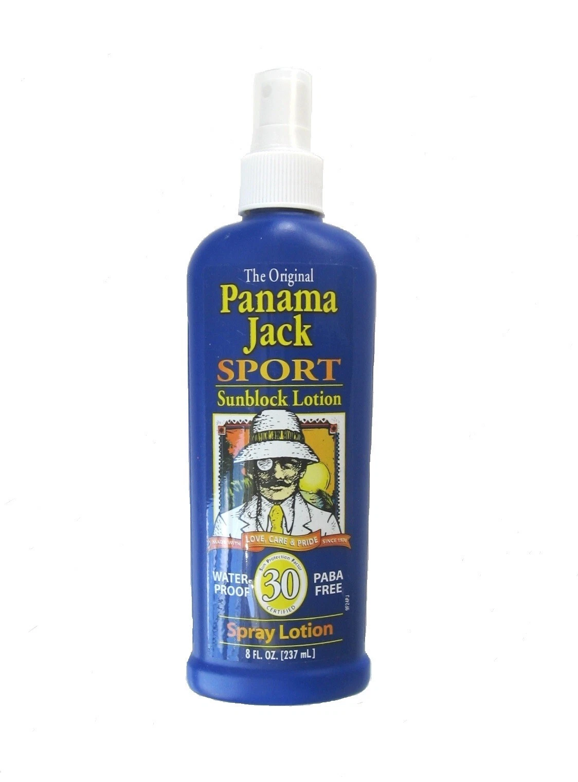 www.prominentresults.com :SC3 Panama Jack NEW Sport Sunblock Spray Lotion SPF 30 WaterProof PABAFREE 237ML