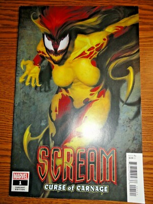 Scream Curse Of Carnage #1 Artgerm Lau Variante Cover VF+ Spiderman Venom Marvel