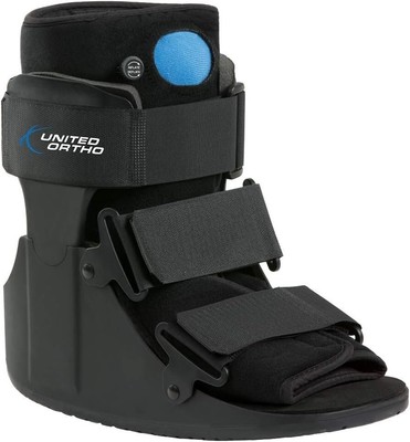 United Ortho Walking Boot  with Air Stabilizer Ankle Size Small  Right Foot
