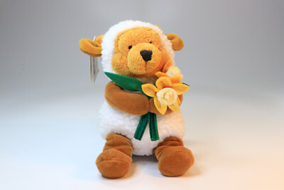 Winnie Puuh Schaf Ostern Plüsch Disney Store 9 Zoll selten 1990 Sammlerstück Spielzeug
