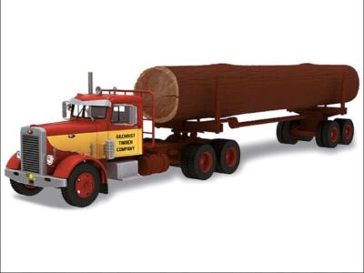 CAT003 Atlas 1:43 Peterbilt 281 GILCHRIST TIMBER COMPANY AMERICAN 19