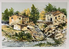 PIERO CICOLI - 3 LITOGRAFIE STAMPATE A MANO SU TORCHIO A STELLA FIRMATE LOTTO