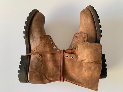 VTG Old French BMJA Ranger Mle 52 Military Boots Indochina Armee