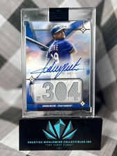 Adrian Beltre 2023 Luminaries Hit Kings Encased Auto Relic /15 #HKAR-ABE Rangers