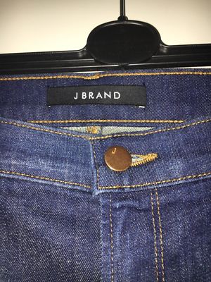 Jean Femme Cropped J Brand – Taille 30 – Skinny Leg – Neuf Avec étiquettes – Denim Bleu – Longueur L30