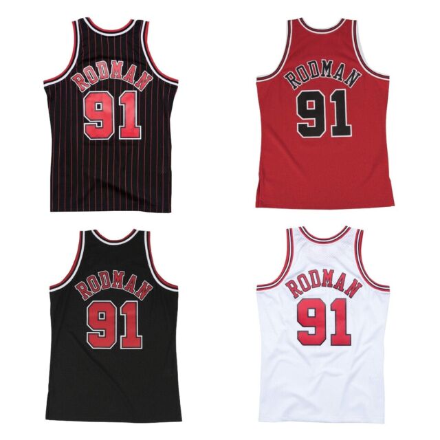Custom Retro 91# Rodman Basketball Jersey All Stitched Throwback Jerseys Custom Retro 91# Rodman Basketball Jersey All Stitched Throwback Jerseys