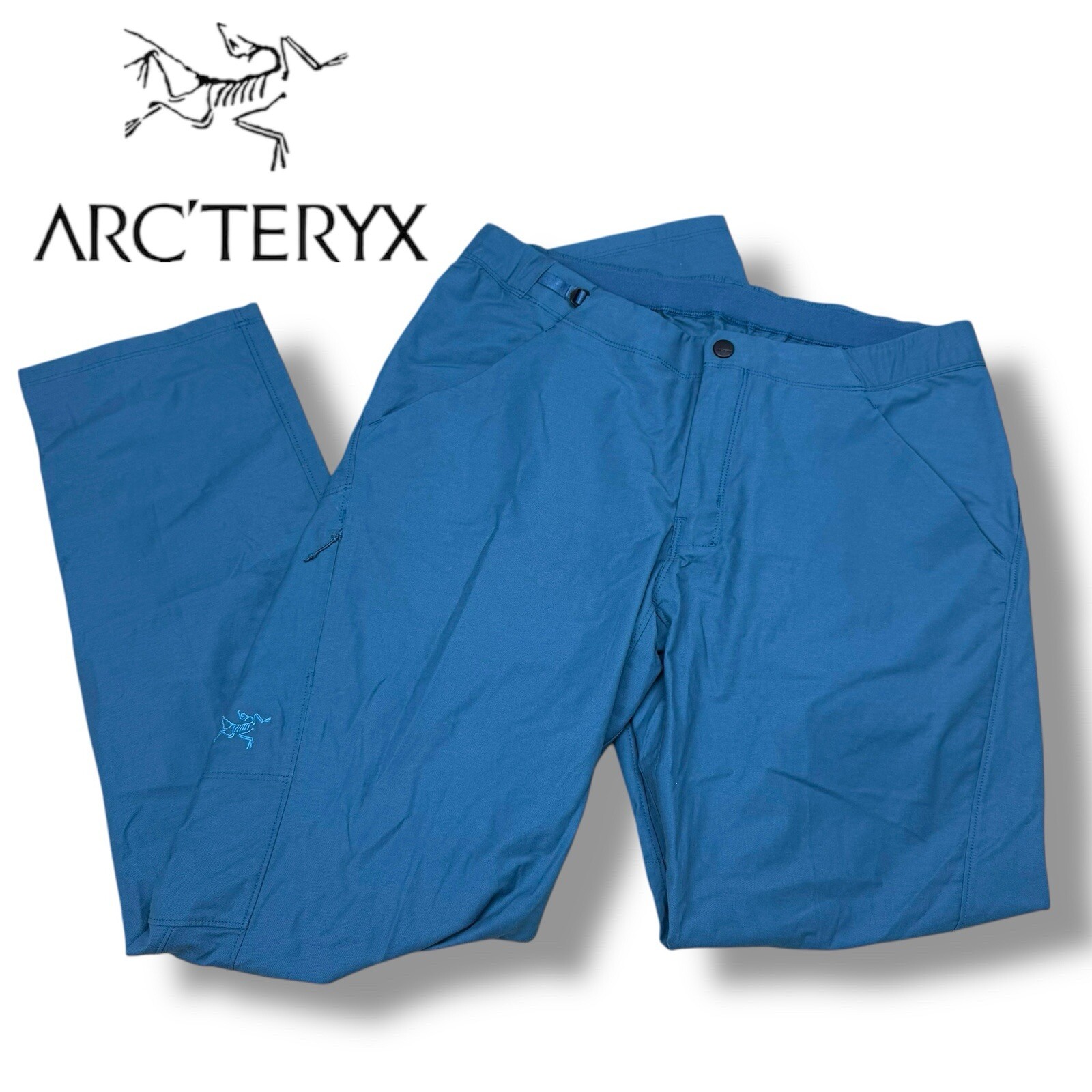 Arc’teryx Konseal Women’s Hiking Pants Size 10 Serene Green with Zip Pockets  