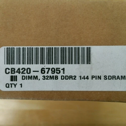 *NEW* Genuine HP CB420-67951 HP LaserJet P2015 P3005 32MB DIMM *New OEM* - Image 3 of 3
