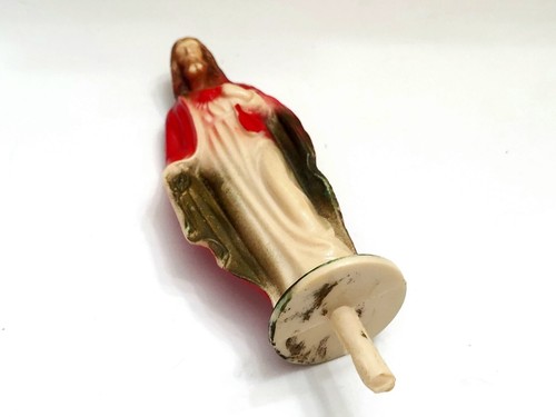 Vintage GLOLITE Last Supper Jesus Altar LIGHTED in ORIGINAL BOX WORKING NO MUSIC - Picture 18 of 24