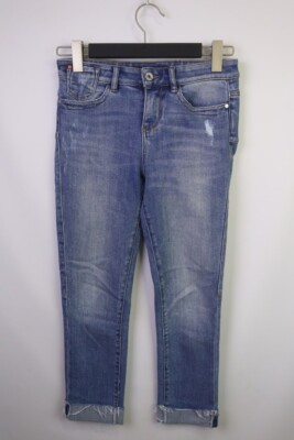 MISS SIXTY MY MAGIC SKINNY Denim Slim Cuffed Hem Jeans Size 27