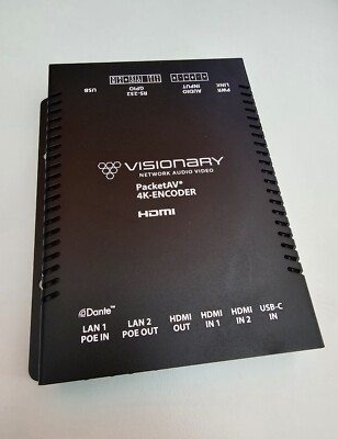 DuetE-2 Encoder (Dante) Visionary Solutions