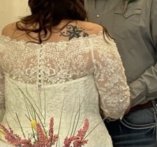 oleg cassini wedding dress