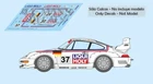 Decals Porsche 911 GT2 evo Le Mans 1996 37 1:32 1:43 1:24 1:18 slot decals
