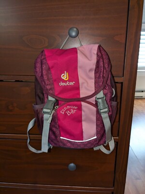 Deuter Schmuse Bar Bär Backpack Kids Blackberry Pink 10''x12''