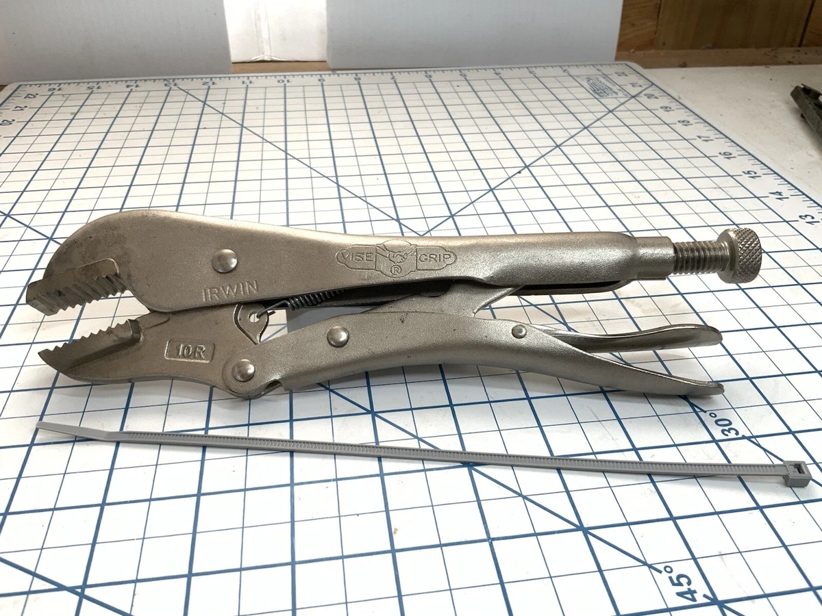 Irwin Vise Grip 10R Locking Pliers Straight Jaw 9 GRAY Cable