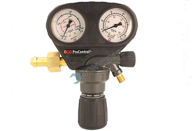 Flaschendruckminderer ProControl Argon/CO2 200bar 1-stufig 0-30l/min GCE RHÖNA 