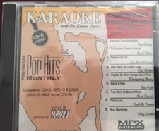 Pop Hits Monthly Karaoke February 10 Country CD G New Wrapped  Free Shipping