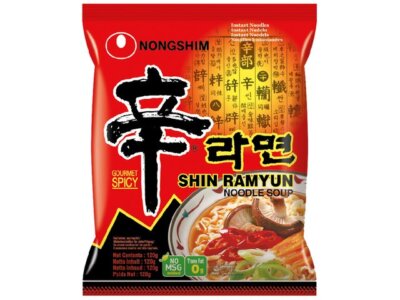 Nong Shim Shin Ramyun Koreas Nr.1 hot & spicy Nudelsuppe 120 g intensiv scharf