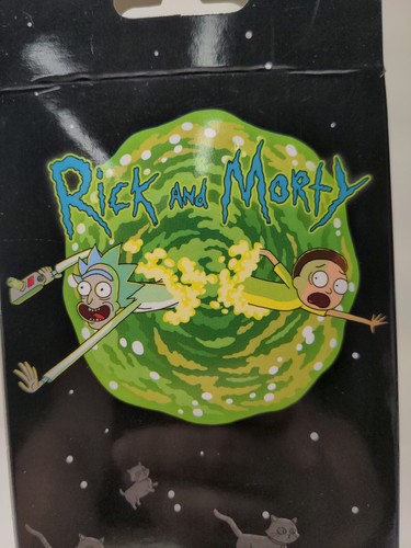 Calze RICK e MORTY nuove 2 PAIA taglia 6-12 uomo adulto nuoto blu navy, spedizione gratuita! - Foto 3 di 3