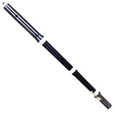 Baroque Flute 1-key 442-440 Grenadilla Wood JJ Quantz 1697 - 1773 Transverse