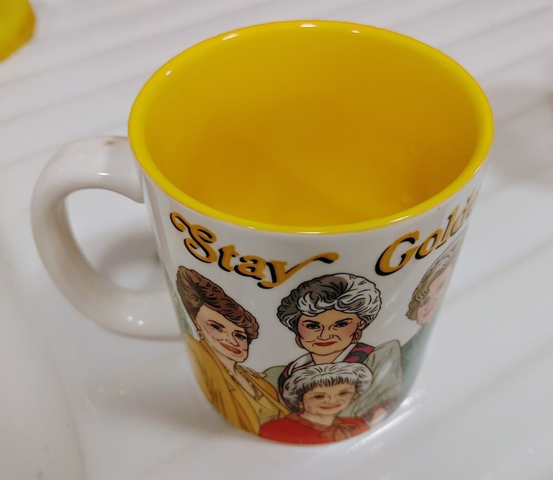 VTG Golden Girls Stay Golden Ceramic Coffee Tea Mug Cup "The FOUND" Gifts & More
