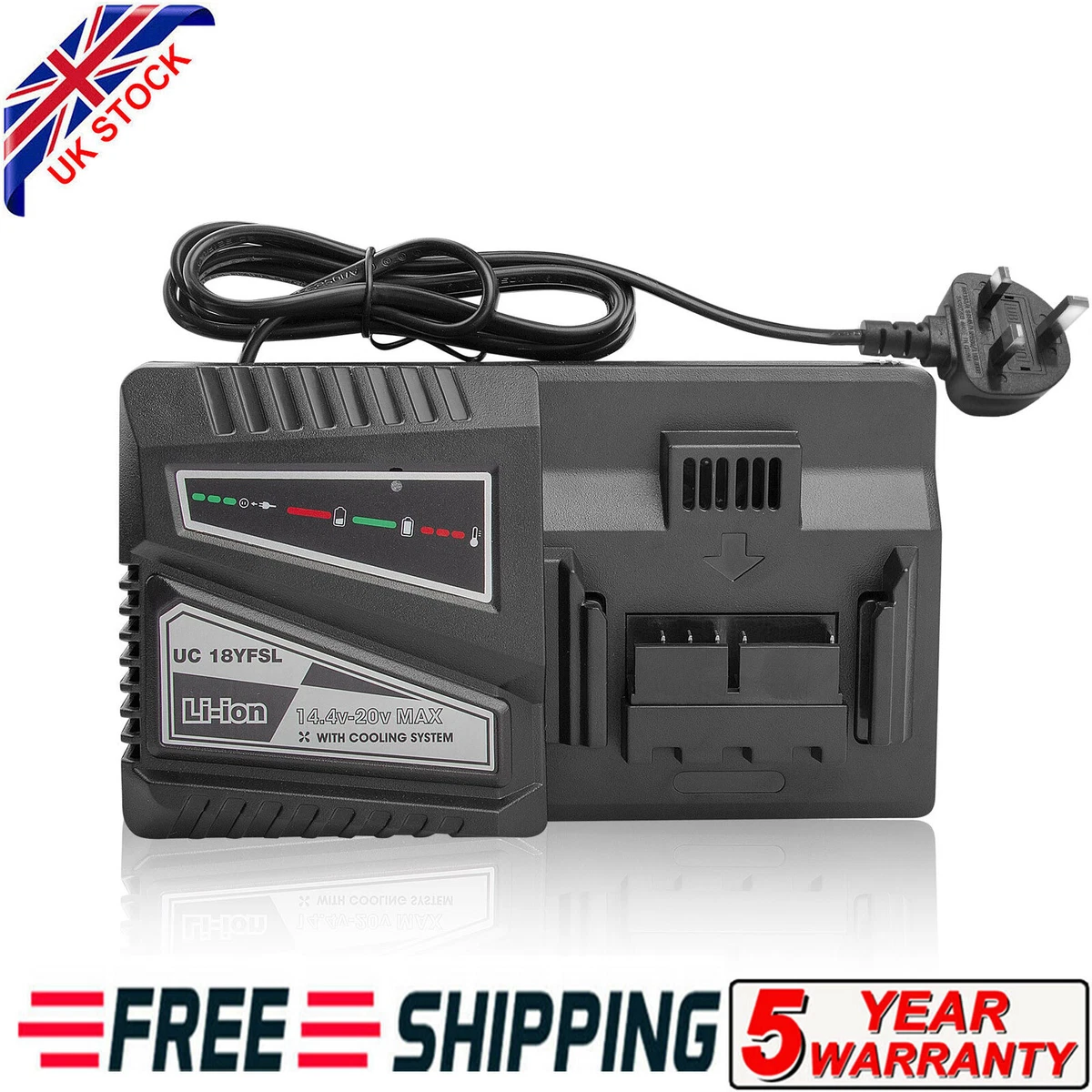 Hikoki 18v battery 2025 charger