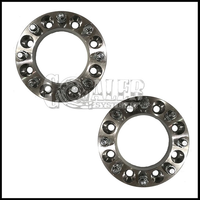 Set of 2 Wheel Spacers 2" (50mm) for Dodge Ram 2500 3500, 8x6.5 / 9/16