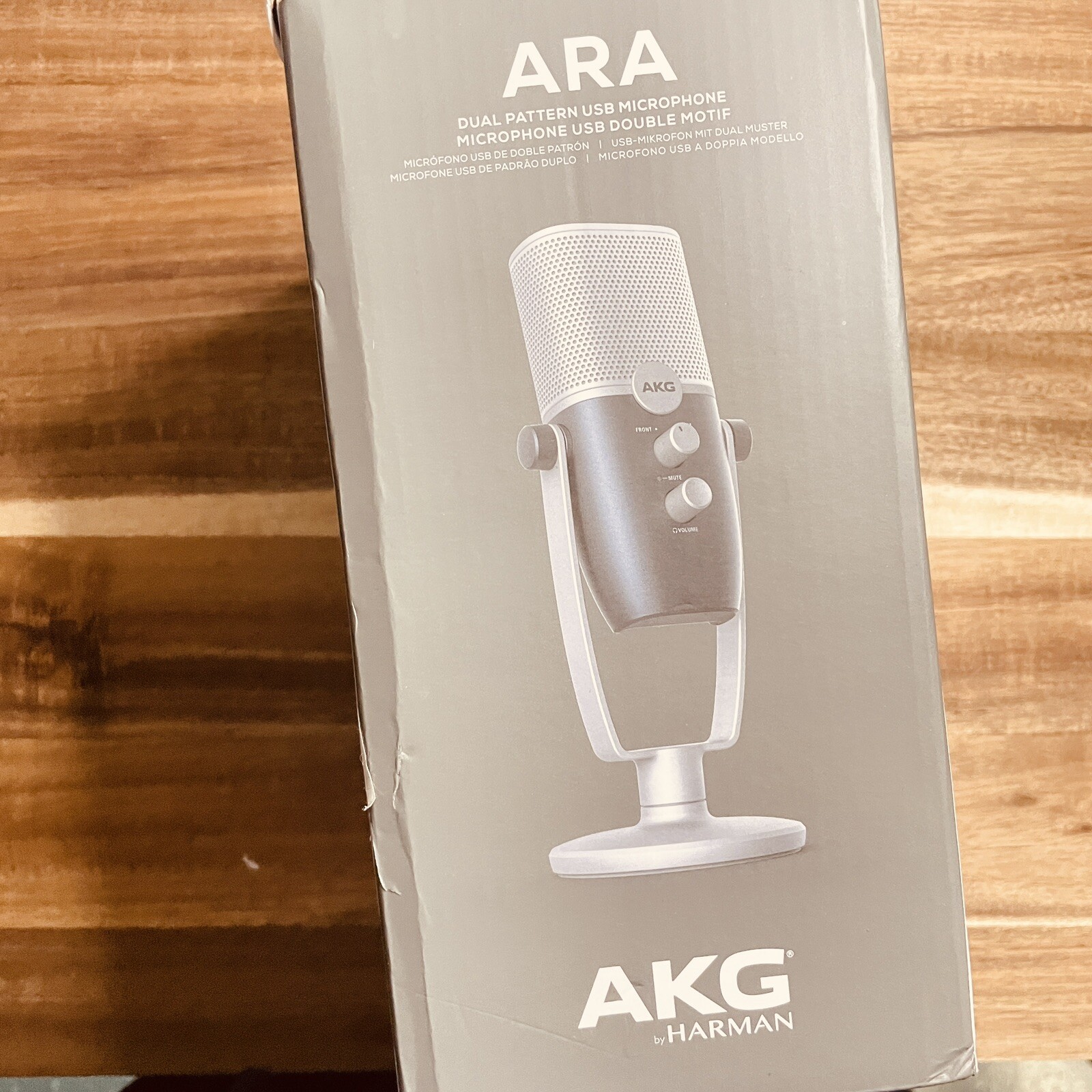 AKG by HARMAN ARA C22-USB Dual Pattern Condenser Microphone Stand